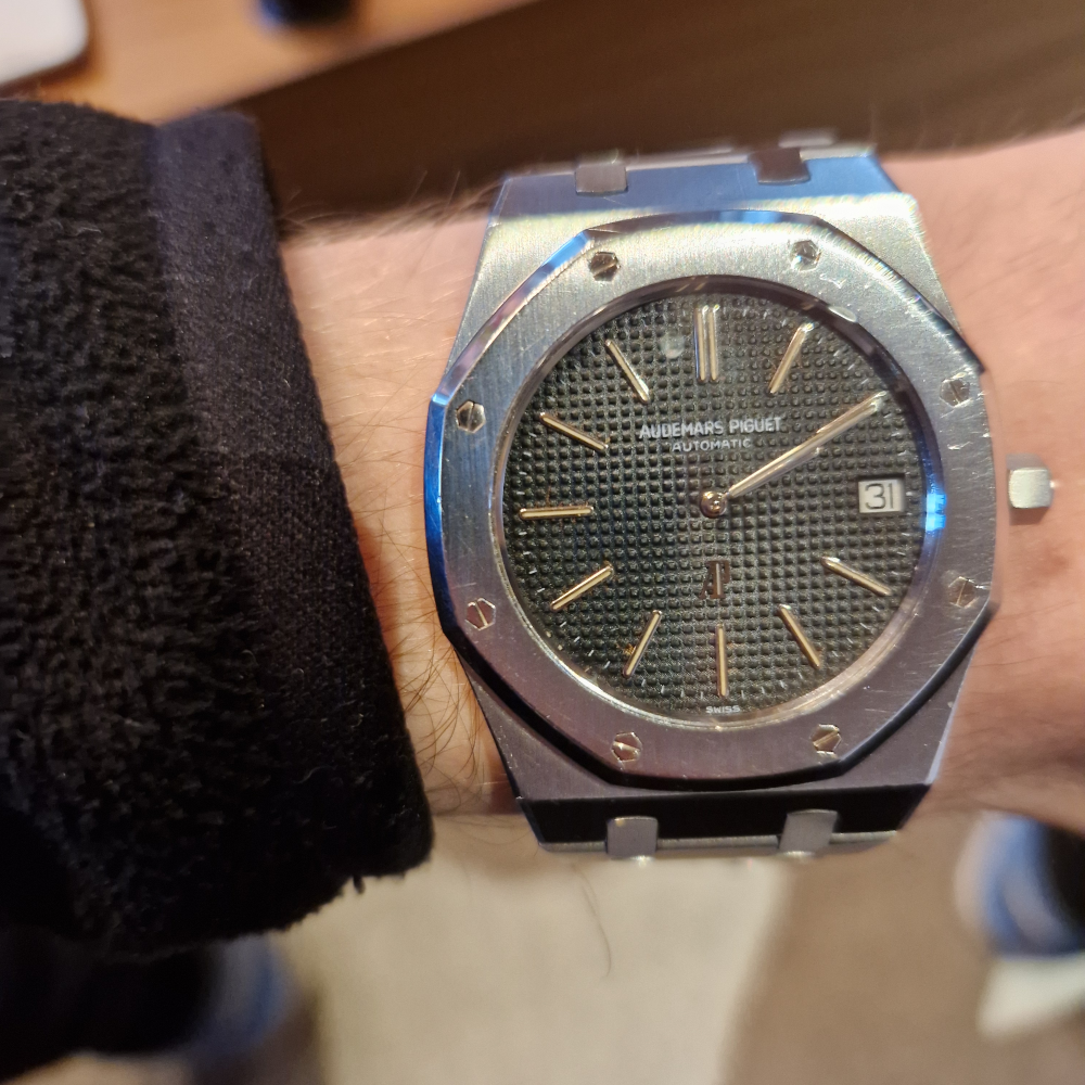 Restored Audemars Piguet Royal Oak 67650ST on the wrist